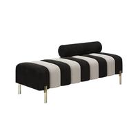 Kx9Lb8d Banco al Final de la Cama Taburete tapizado de Madera for sofá, Sala Estar, Dormitorio, vestidor y Taburete for Extremo Cama Banco de Dormitorio(Grande)