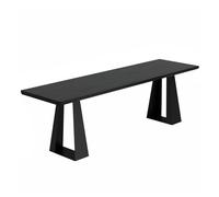 Kx9Lb8d Escritorio Escritorio Moderno de Estilo Sencillo, Mesa Larga con Marco Metal detrás del sofá for el hogar, la Oficina y Sala Estar(XXL)