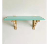 Kx9Lb8d Estante montado en la Pared Estante de Pared, estantes Madera, decoración for habitación niños, Dormitorio, flotantes Grandes for for Sala Estar, Organizador del hogar(Green)