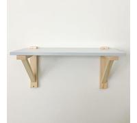 Kx9Lb8d Estante montado en la Pared Estante de Pared, estantes Madera, decoración for habitación niños, Dormitorio, flotantes Grandes for for Sala Estar, Organizador del hogar(Grijs)