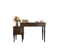 Kx9Lb8d Mesa de Maquillaje French Vintage Expanding Modern Minimalist Solid Wood Makeup Table for a Bedroom Tocador