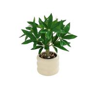 Kx9Lb8d Planta de Piso Falso Arreglo Floral Artificial de Mesa, Escritorio, Sala Estar, simulación vegetación, pequeñas Plantas Artificiales en Maceta