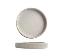 Kx9Lb8d platillo para Plantas Palet de Escultura Retro Lujo Ligero for Plantas, Ideal for jardinería doméstica, for macetas, platillos y bandejas Goteo platillo para Maceta(Blanco,Pequeño)