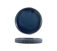 Kx9Lb8d platillo para Plantas Palet de Escultura Retro Lujo Ligero for Plantas, Ideal for jardinería doméstica, for macetas, platillos y bandejas Goteo platillo para Maceta(Blue,Grande)