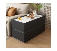 Kx9Lb8d Unidad de Almacenamiento Lateral del sofá Mesa de Esquina la Mesa Auxiliar for sofá Madera Maciza, aparador Almacenamiento en habitación Sencillo y Moderno, mesita Noche for el hogar