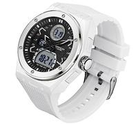 KXAITO Reloj Analógico para Hombres de Cuarzo japonés con Correa en Poliuretano termoplástico (TPU) KXAITO-GOLD739