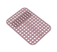 KXAOXGRC Almohadilla de Drenaje del Fregadero de la Cocina Estera de Rejilla Protectora Fregadero Silicona 64x33x0.9cm