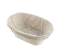 KXAOXGRC Cesta de prueba de pan, Cestas a prueba de pan ratán, redondas, ovaladas, varios tamaños(Oval-28 * 14 * 8cm)