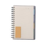 KXAOXGRC cuaderno espiral, Tamaños múltiples del cuaderno de la bobina oficina cubierta transparente(A5)