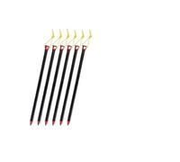 KXAOXGRC Pegs de Carpa de Acero con, Clavos de Tierra aleación Aluminio Amarillos, estacas for Tienda campaña 15,5 cm/20cm, línea Tipo individuo Fibra Carbono