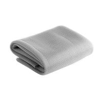 KXAOXGRC Tela de Malla de Altavoz, Rejilla de Altavoz estéreo Tela Malla Multicolor 140 cm x 50(Silver)