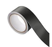 KXCVBNKLJ Cinta Adhesiva de Vinilo Carbon Fibre, Envoltura de Vinilo for automóvil Fibra Carbono, 3-10 cm Ancho x 1-6 m Largo(Width 5cm,Length 1m)