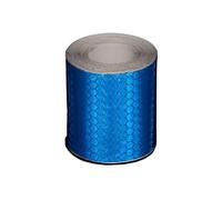 KXCVBNKLJ Cinta reflectante de seguridad Paquete de 3 cintas adhesivas reflectantes multicolores de 5 cm x 3,0 m for seguridad de casco de ciclismo(Blue)