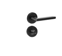 KXCVBNKLJ Manilla de puerta con cerradura para interiores Invisible Secret Door Lock Single Tongue Indoor Handle Zinc Alloy Multiple Sizes(Yahei A05 05)