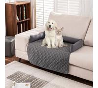 KXDEFE Pelzbarn Cooling Sofa Bed, Machine Washable Cooling Dog Bed, Fur Barn Cooling Mat, Keep Your Furry Baby Cooler and More Comfortable (Dark Grey,75cm*120cm)