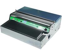 KXEcoLife Dispensador de Film Comercial, máquina de envasado Manual de 450 mm (18"), Herramienta de Corte de Film plástico, para envasado de bandejas de Frutas y Alimentos, sellador para con