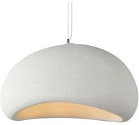 KXEcoLife Elegante lámpara Colgante Moderna Estilo araña Japonesa, Creativa, con Pantalla de Polipropileno y hormigón E27 de 40 cm - Iluminación Decorativa para el hogar con Estilo