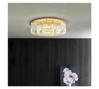 KXEcoLife Elegante lámpara de Techo LED de Cristal - Iluminación Moderna para Interiores, Ideal para comedores y decoración del hogar. 100 cm SY-89(A). Impresionante Ambiente de iluminación.