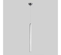 KXEcoLife Lámpara Colgante de Barra Larga Negra para Isla de Cocina, 3W LED, luz Blanca, lámpara Colgante Moderna de Mediados de Siglo, Mini araña Lineal Dorada para Entrada, Comedor, restau