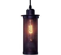 KXEcoLife Lámpara Colgante Negra de Estilo Industrial, Compatible con Islas de Cocina y comedores, lámpara de Estilo rústico Retro de Metal, lámpara de Techo Tipo araña.