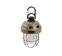 KXEcoLife Lámpara de araña Retro de Metal para Camping al Aire Libre, Regulable infinitamente, Recargable, para Crear Ambiente en Tiendas de campaña, Resistente al Agua y de Emergencia.