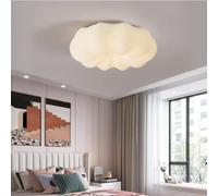 KXEcoLife Lámpara de Techo LED Flotante con Forma de Nube, 15 W, Regulable, Ideal para Habitaciones Infantiles, dormitorios y Salas de Estar. Diseño Moderno de 30 cm (11,9 Pulgadas), Ilumina