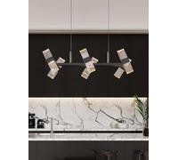 KXEcoLife Lámparas de araña LED Modernas para Sala de Estar, lámparas de araña Minimalistas con Personalidad para Dormitorio, lámparas Colgantes.