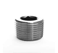 KXJSYL Tool 1 Pieza 1/8", 1/4", 3/8", 1/2" NPT M5 M6 M8 M10 M12 M14 M16 M18 Conector de Extremo de Tubo con Conector Hexagonal de Acero Inoxidable 304(M14x2)