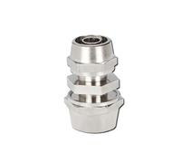 KXJSYL Tool 1 Unidad de Manguera neumática de latón de Rosca rápida Tipo T Tubo Tipo L Tubo Cruzado OD 4mm 6mm 8mm 10mm 12mm 14mm 16mm Accesorios Neumáticos(Through,6mm)