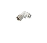 KXJSYL Tool Conectores de manguera neumática, accesorios de manguera blancos de alta calidad, rosca BSP 1/4 1/2 6mm 8mm, conexión rápida, 1 pieza(12-02 (12mm-1l4), PLF)