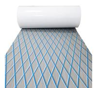 KXKZREN Alfombra de espuma EVA para barco autoadhesivo de 6 mm de espesor antideslizante para suelos marinos 190x35cm con patrón de diamante para yates, lancha motora, autocaravana, barco de pesca