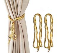 KXLIFE - Juego de 2 Pinzas para Cortinas con Forma de Serpiente