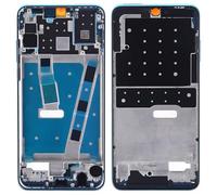 KXPASUKOJX Carcasa Delantera Marco LCD Placa de Bisel con Teclas Laterales para para Huawei P30 Lite (Azul)