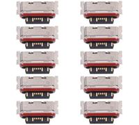 KXPASUKOJX Conector de Puerto de Carga de 10 PC para para Xiaomi Redmi Note 11 Pro+ 5G India