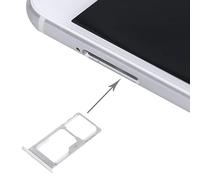 KXPASUKOJX para la Bandeja de Tarjetas Meizu Pro 5 SIM + SIM/Micro SD (Plata)