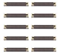 KXPASUKOJX para para Galaxy S Series Parts para para Galaxy S21 Ultra 5G SM-G998 10pcs LCD Display FPC Conector en la Placa Base