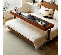 KXPSWGE Mesa para Cama con Ruedas giratorias,Escritorio Moderno para portátil