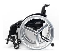 KXPSWGE Silla de ruedas deportiva,Ligera,marco de aleación de aluminio,sillas De Ruedas Manuales Autopropulsadas,Transporte Fácil,diseño de doble freno, fácil de desmontar(A,Seat width 40cm/15.7in)