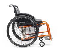 KXPSWGE Silla De Ruedas Deportiva Ligera Plegable Todo Terreno,silla De Ruedas De Transporte Plegable,marco de aleación de aluminio,liberación rápida, Para minusválidos(E,Seat width 42cm/16.5in)