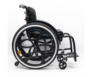 KXPSWGE Silla de Ruedas Deportiva Manual Plegable,Aluminio, liberación rápida, diseño de doble freno, Transporte Fácil,Personas Mayores, Discapacidades(A,Seat width 40cm/15.7in)