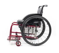 KXPSWGE Silla de Ruedas Deportiva para Adulto,Silla de Ruedas Ligera,Aluminio,Sillas de Ruedas de Transporte ergonómicas Plegables con antivuelco,ruedas extraíbles(C,Seat width 40cm/15.7in)