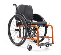 KXPSWGE Silla de Ruedas Deportiva para Adulto,Silla de ruedas plegable ligera,marco de aleación de aluminio,diseño de doble freno,Liberación rápida,Transporte Fácil(F,Seat width 42cm/16.5in)