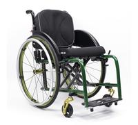 KXPSWGE Silla de Ruedas Deportiva para Adulto,Silla de ruedas plegable ligera,marco de aleación de aluminio,diseño de doble freno,Liberación rápida,Transporte Fácil(A,Seat width 40cm/15.7in)