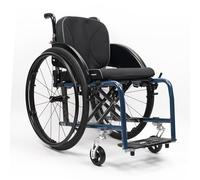 KXPSWGE Silla de Ruedas Deportiva para Adulto,Silla de ruedas plegable ligera,marco de aleación de aluminio,diseño de doble freno,Liberación rápida,Transporte Fácil(E,Seat width 40cm/15.7in)