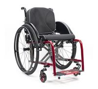 KXPSWGE Silla de Ruedas Deportiva para Adulto,Silla de ruedas plegable ligera,marco de aleación de aluminio,diseño de doble freno,Liberación rápida,Transporte Fácil(C,Seat width 38cm/15in)