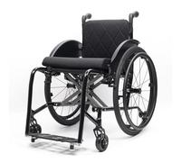 KXPSWGE Silla De Ruedas Ligera Para Adultos,marco de aleación de aluminio,Sillas De Ruedas Deportivas Manuales Plegables con Ruedas Desmontables,Ruedas extracción con un botón(Seat width 45cm/17.7in)