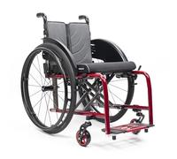 KXPSWGE Silla de ruedas plegable con estructura de aluminio superligera,Ruedas extracción con un botón,Silla De Ruedas para Deportes Y Ocio,Personas Mayores, Discapacidades(B,Seat width 42cm/16.5in)