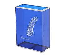 KXQYIKYI Almbrilla Almacenamiento de Soporte Paraguas decoración de Plumas de Pluma Estante para Paraguas, Cubo de Paraguas de rectángulos, Estante de Soporte para Paraguas para