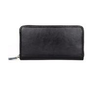 KXQYIKYI Billeteras para Mujeres Carteras Casos de Tarjetas de presentación Clips de Dinero de Bloqueo billeteras Bolsos de Cuero genuinos Bolsos de Noche (tamaño: Azul)