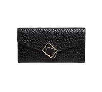 KXQYIKYI Carteras de Negocios para Mujer Clips para Dinero Estuches para Tarjetas de Cuero Genuino Bolsos Organizadores de Dinero Monederos (Tamaño: Blanco)